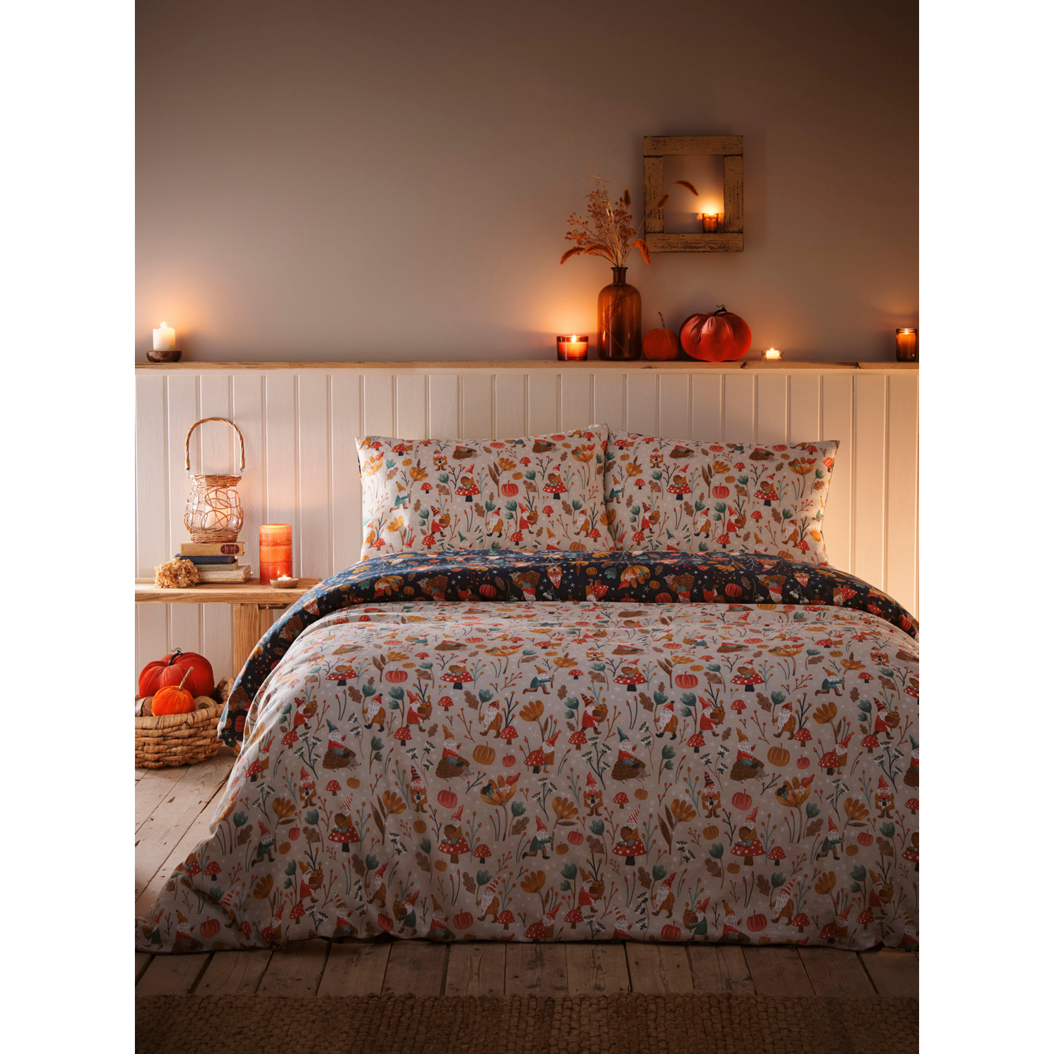 George Natural Fusion Gonks And Friends Duvet Cover Set
