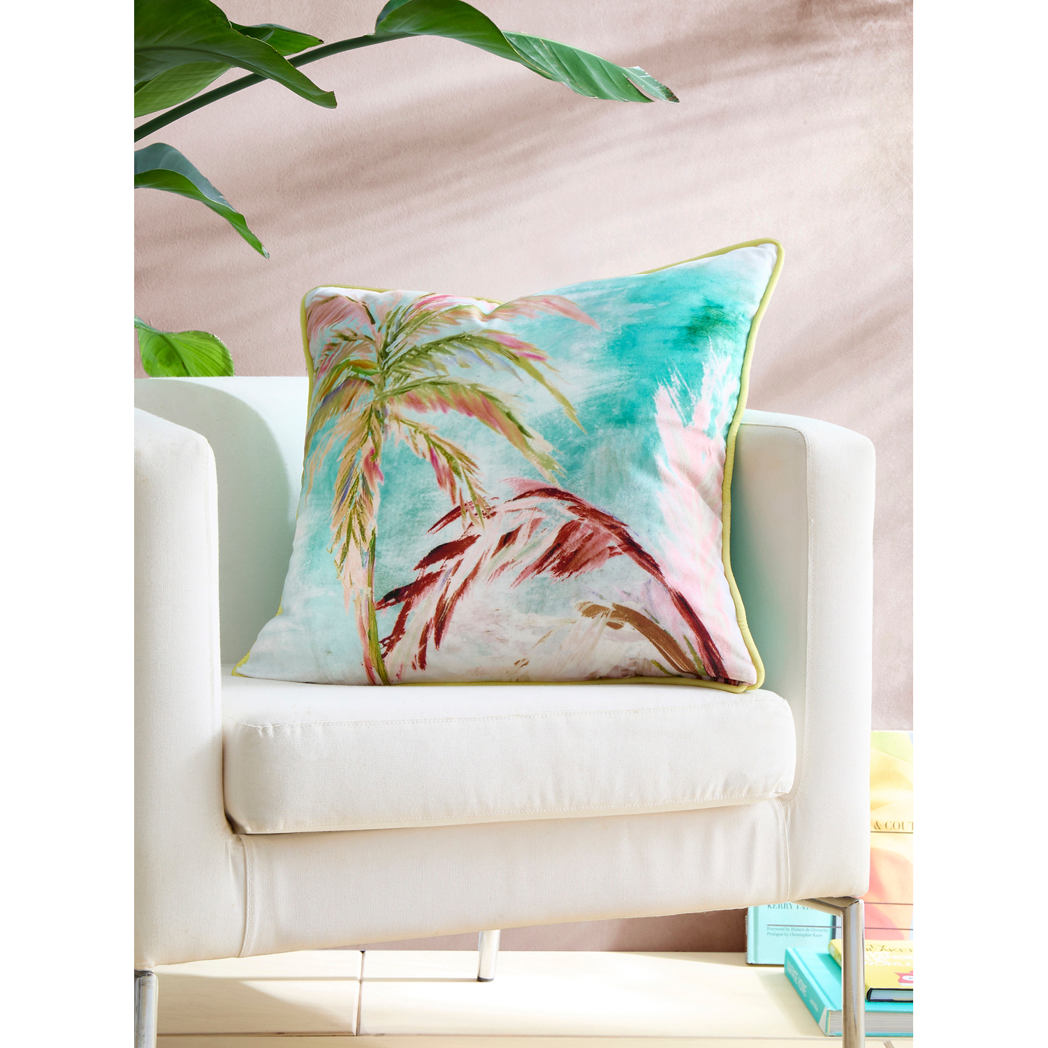 Apple Green Appletree Leilani Luxury Velvet Cushion