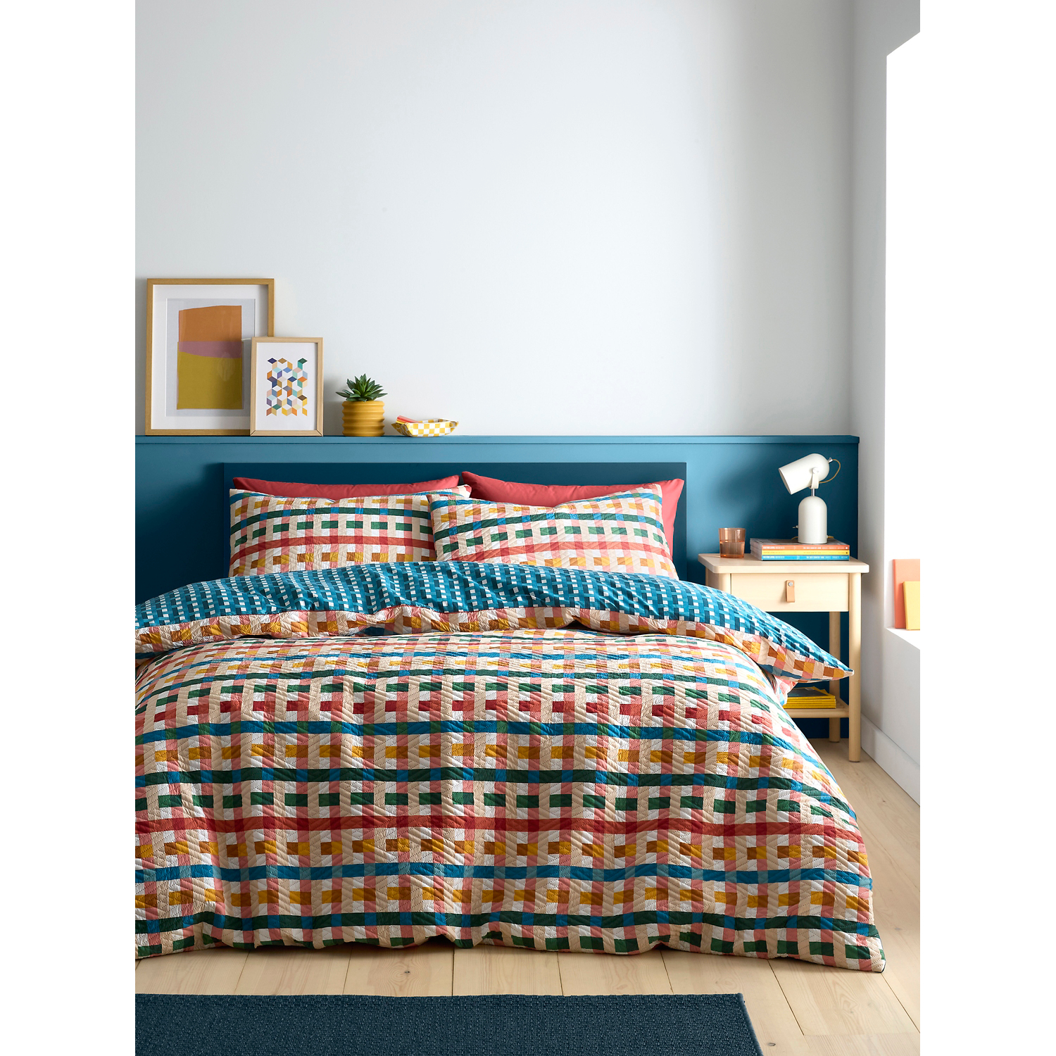 Sonic Multi Fusion Rhett Geometric Pinsonic Duvet Set