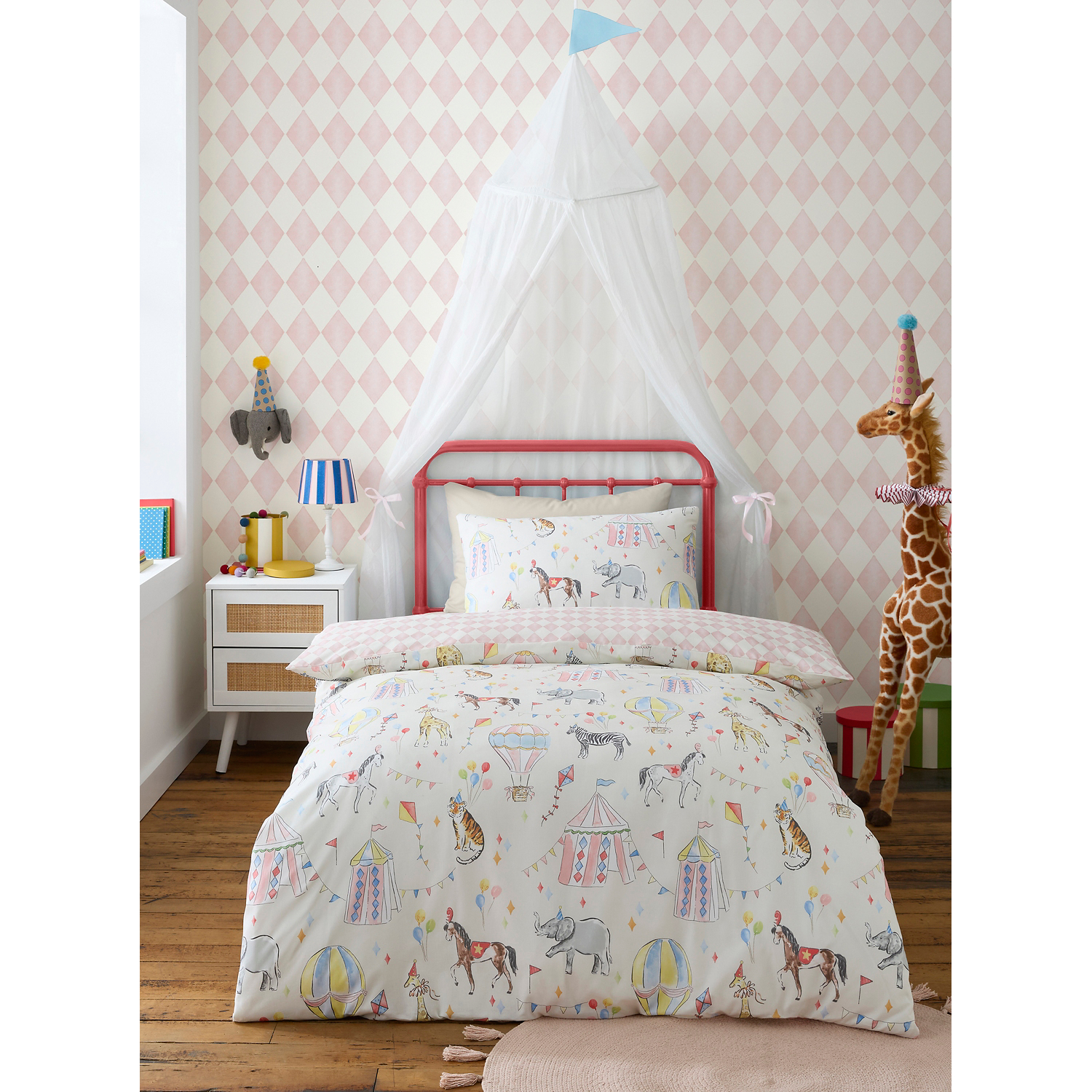 George Multi Bedlam Circus Time Duvet Cover Set