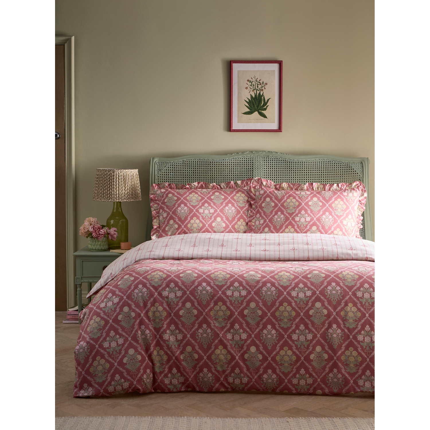 Apple Pink Appletree Aurelia Cotton Duvet Set
