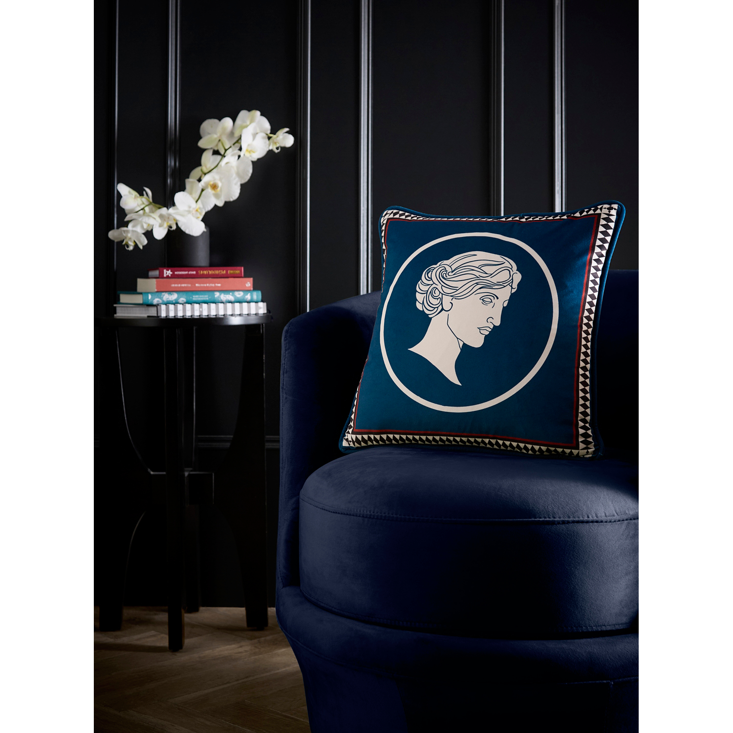 George Teal Laurence Llewelyn-Bowen Goddess Cushion