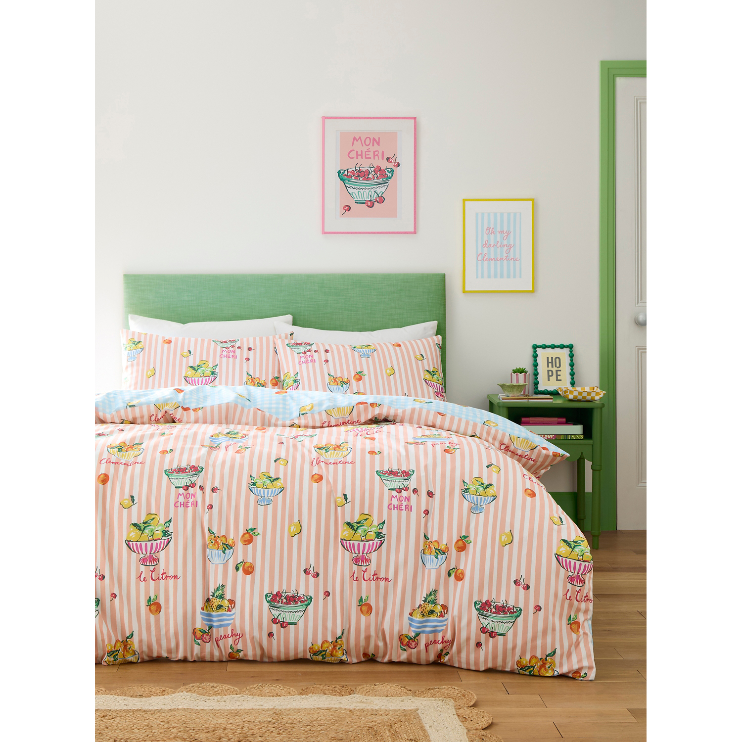 George Multi Fusion Summer Fruits Duvet Cover Set