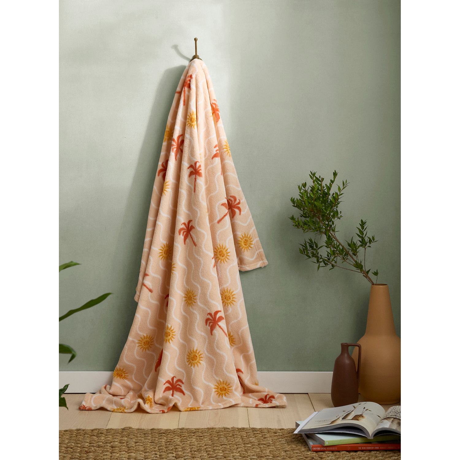 George Multi Fusion Soleil Soft Fleece Throw - 150 X 120Cm - Image 5