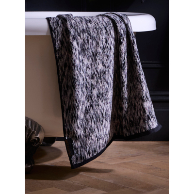 Laurence Llewelyn-Bowen 'Orion' 100% Cotton Towel in Black