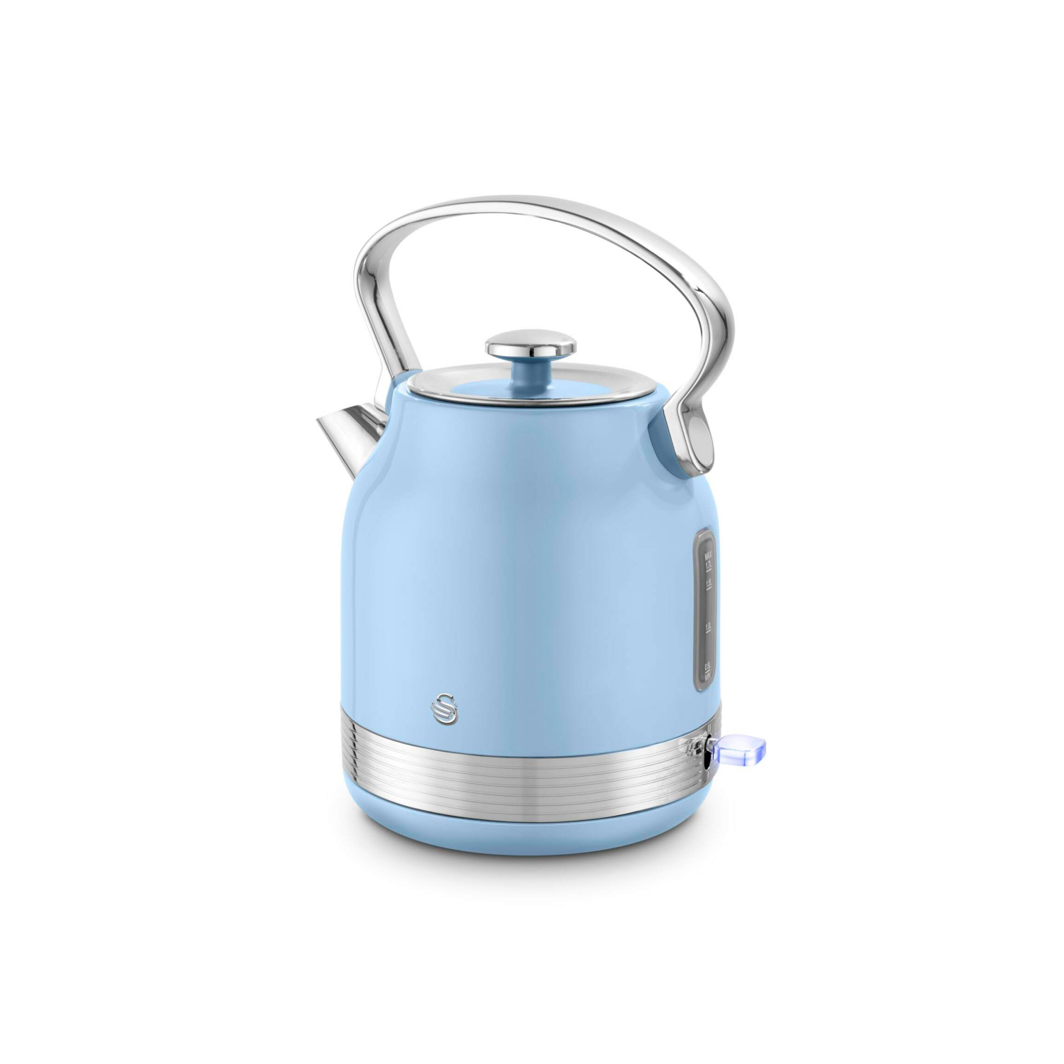Swan Unisex Blue 1.7L Retro Traditional Kettle - Image 12