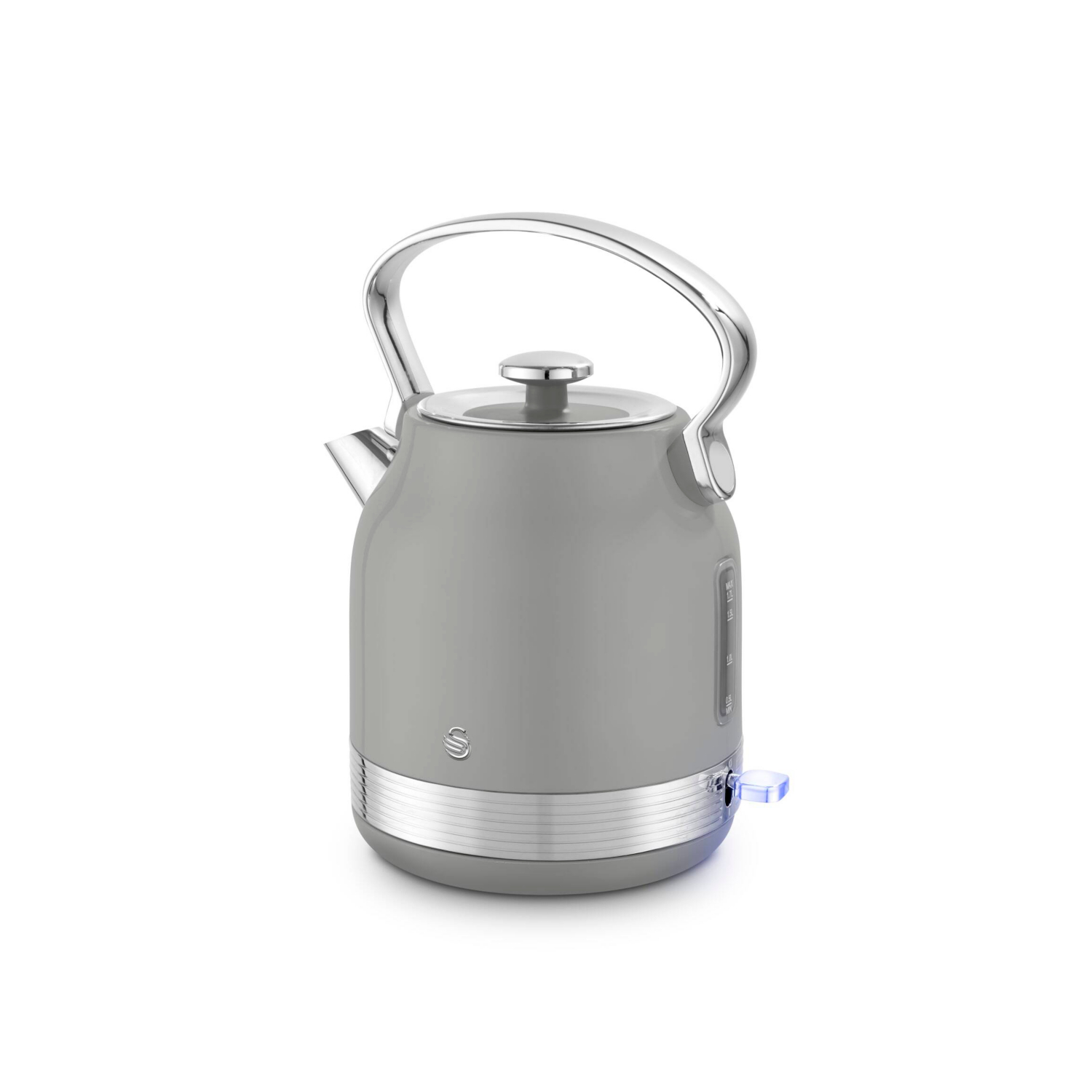 Swan Unisex Grey 1.7L Retro Traditional Kettle - Image 16