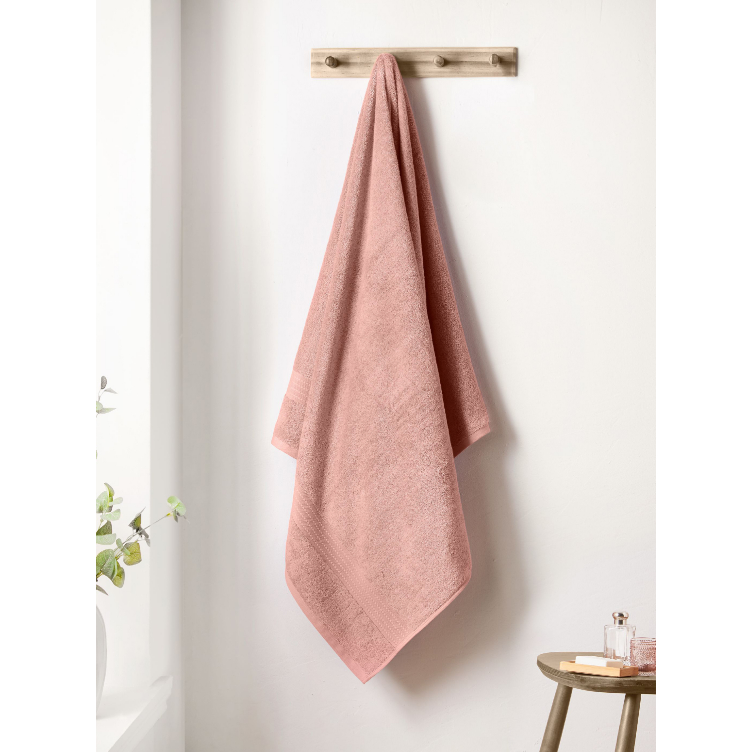 George Pink Bianca Supima Cotton Towel Range