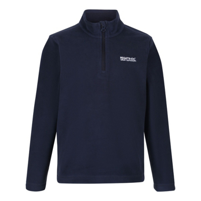 George Regatta Kids Hot Shot II Half Zip Fleece Top - Navy