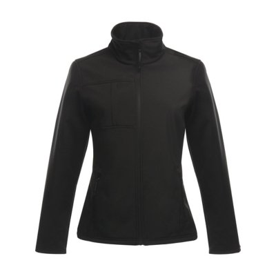 George Regatta Black Octagon II Soft Shell Jacket