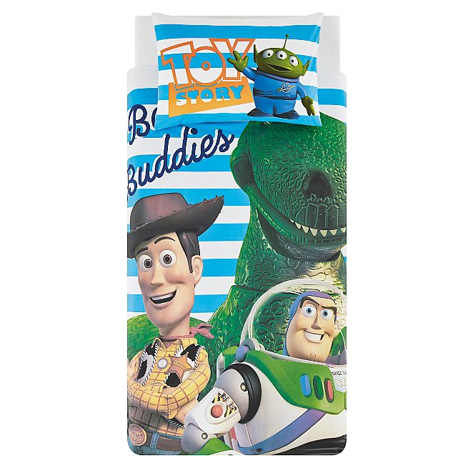 Disney Pixar Toy Story Easy Care Duvet, Buzz Lightyear Bedding Asda
