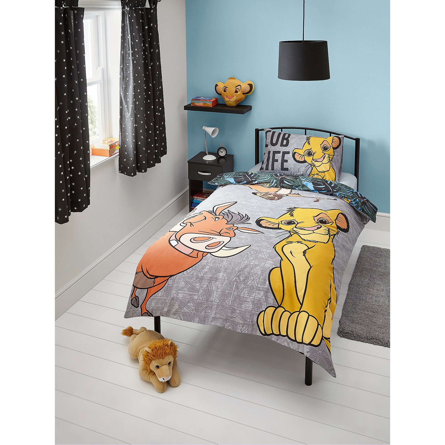Disney The Lion King Easy Care Reversible Duvet Set Single