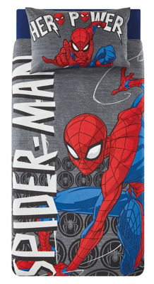 spiderman bed sheets single