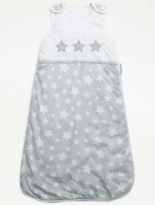 Grey Star Sleeping Bag | Baby | George 