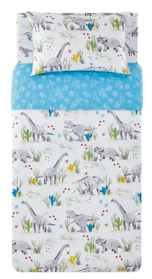 dinosaur cot bed duvet cover