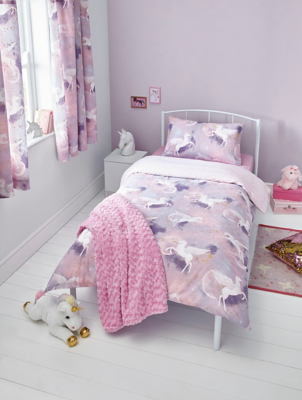 asda unicorn bedding double