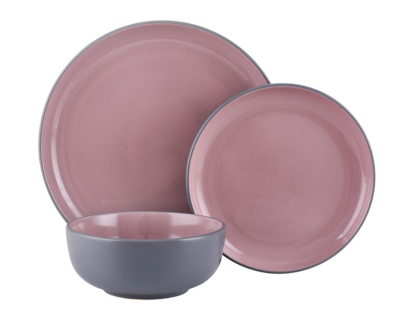 pink dinner plates dinnerware