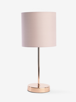 rose gold lamp