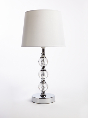 Crystal effect table lamp