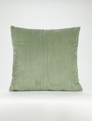 Green Jumbo Cord Cushion | Home 