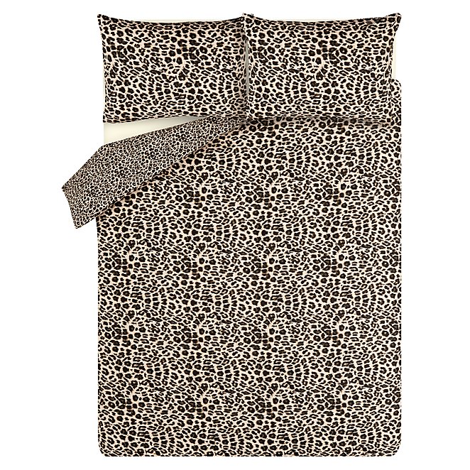 Leopard Print Duvet Cover Set King Size Double Single Super Animal