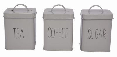 Grey Canister Set Pack of 3 | Home | George
