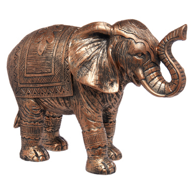 Bronze Elephant Ornament Home George