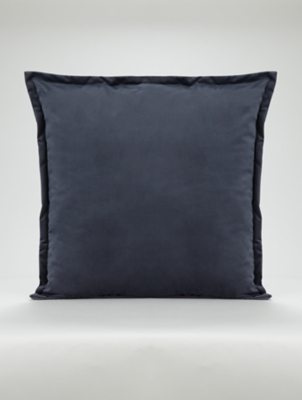 large velour cushions