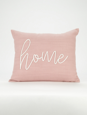 asda cushions pink