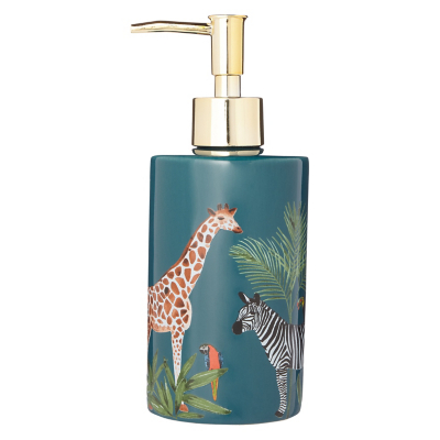 soap dispenser teal