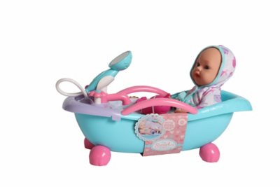 baby doll bathtub with shower