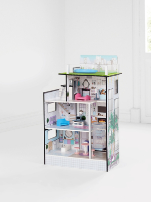 light up dolls house asda