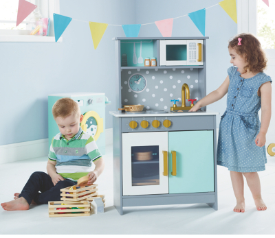 wooden play kitchen asda