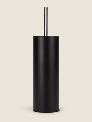 Matte Black Toilet Brush Home at ASDA