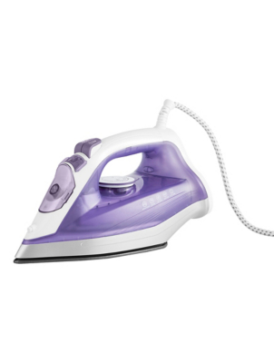 Purple Steam Iron 2400 Watts Home at ASDA