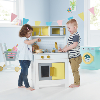 wooden play kitchen asda