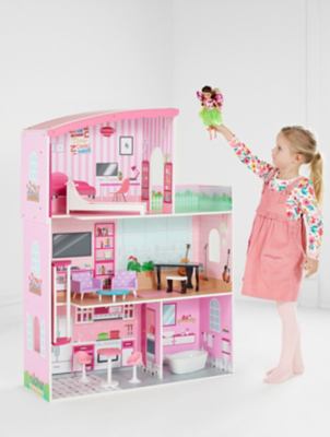 asda large dolls house furniture