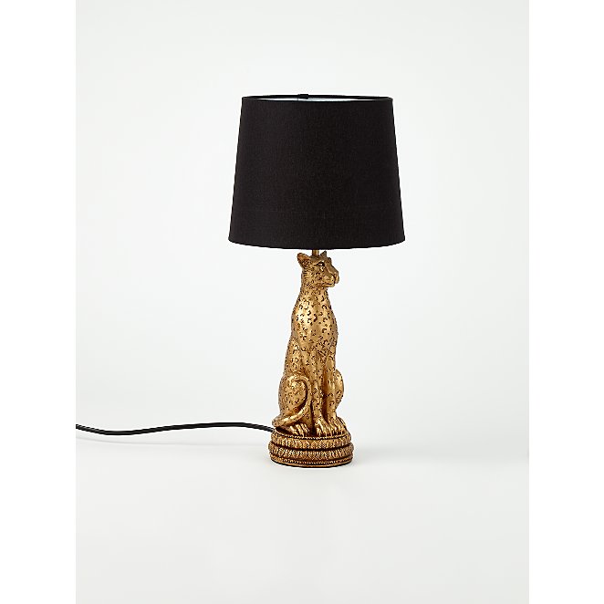 Bronze Leopard Shaped Table Lamp Home, Leopard Print Table Lamp Shades