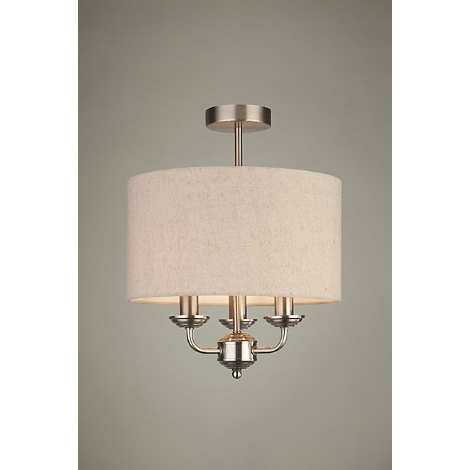 Natural Classic Ceiling Light Shade, How To Put Up A Ceiling Lampshade