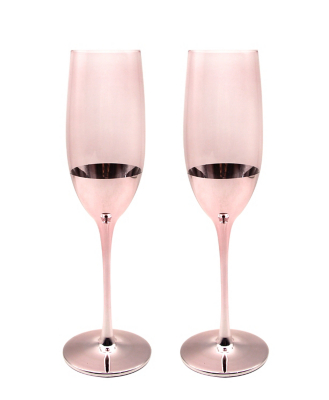 set of 4 champagne flutes