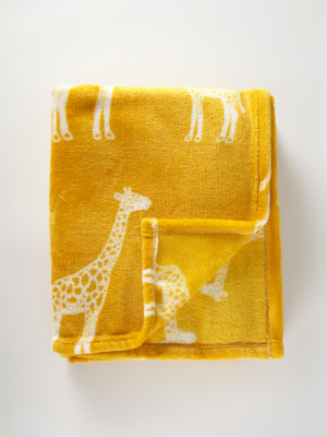 giraffe blanket