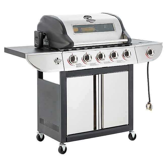 Uniflame Classic Burner And Side Gas Grill   Outdoor & Garden