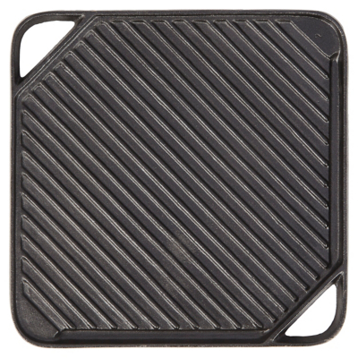 Uniflame Black Reversible Cast Iron Griddle Outdoor & Garden