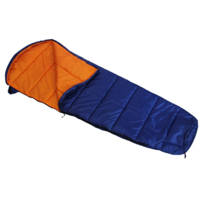 blue sleeping bag