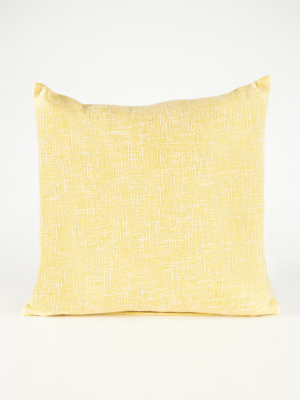 large yellow cushions