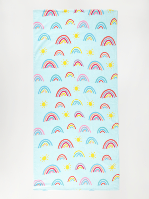 hooded beach towel asda