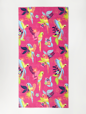 hooded beach towel asda