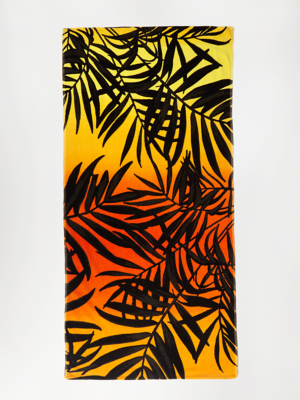 hooded beach towel asda