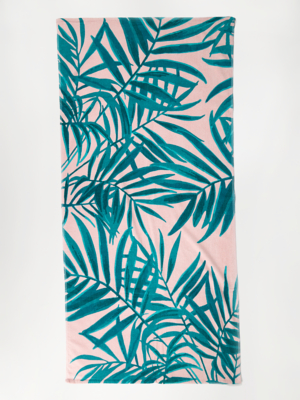 hooded beach towel asda