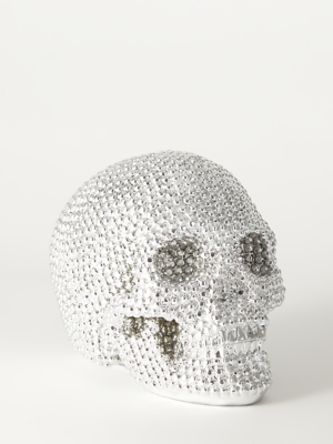 silver skull